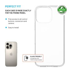 FIXED TPU gélový kryt ReStory AntiUV pre Apple iPhone 16 Pro Max, číry (FIXSTRE-1403)