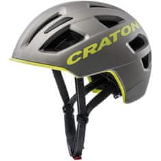 Cratoni Prilba C-Pure - antracitovo-limetková mat - veľkosť M-L (58-61 cm)