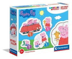 Clementoni - Moje prvé puzzle Prasiatko Peppa 4v1 (3,6,9,12 dielikov)