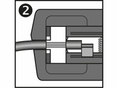 Extol Premium Kliešte odizolovacie 190mm, na káble 0,08-6,0mm2