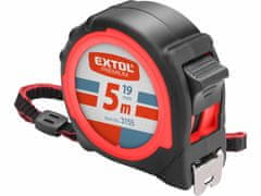 Extol Premium Meter zvinovací, 5m, šírka pásu 19mm, EXTOL PREMIUM