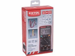 Extol Premium Multimeter digitálny s automatickou voľbou rozsahov,True RMS, max. 750V/1000V AC/DC, EXTOL PREMIUM