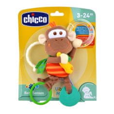 Chicco Hryzátko/hrkálka vibrujúca opice 3m+