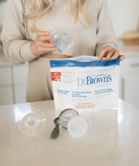 DR.BROWN&#39;S Vrecká na sterilizáciu v mikrovlnnej rúre 5 ks