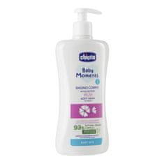 Chicco Šampón na telo s dávkovačom Baby Moments Relax 93% prírodných zložiek 500 ml