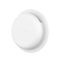 FIXED Silikónové nalepovacie púzdro Silky Sticker pre Apple AirTag, double pack, biele FIXSIL3M-756-WH