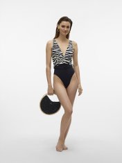 Vero Moda Dámske jednodielne plavky VMELENA 10305164 Swimsuit (Veľkosť XS)