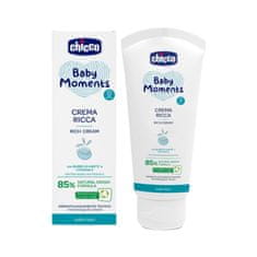 Chicco Krém vyživujúci Baby Moments 85% prírodných zložiek 100 ml, 0m+