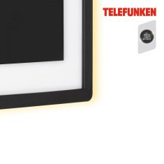 BRILONER BRILONER TELEFUNKEN LED vonkajšie svietidlo 25 cm 15W 2000lm čierna TF 315905TF