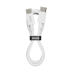 Rock Dátový kábel Cable P8 Basic Series USB-C - USB-C PD 60W 3A 1m biely