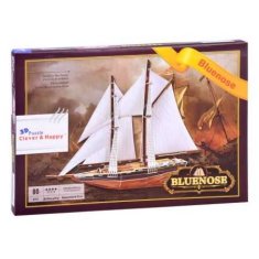 JOKOMISIADA 3D puzzle rybárska loď Bluenose, 80 dielov