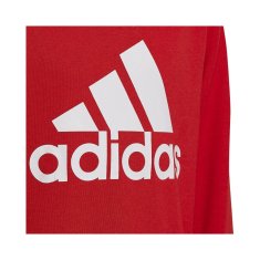 Adidas Mikina červená 105 - 110 cm/4 - 5 leta Big Logo