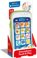 CLEMENTONI BABY Interaktívny smartphone Touch&Play