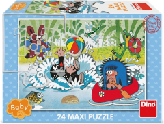 Puzzle maxi Krtko vo vode 24 dielikov