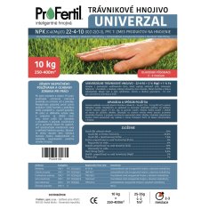 ProFertil ProFertil Univerzal 22-4-10+2MgO+1%Fe, 1,5 mm hnojivo (10kg)