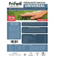 ProFertil ProFertil Univerzal 22-4-10+2MgO+1%Fe, 1,5 mm hnojivo (20kg)