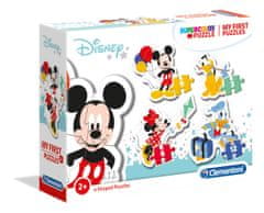 Clementoni Moje prvé puzzle Myšiak Mickey 4v1 (3,6,9,12 dielikov)