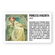 Magnet Alfons Mucha - Princezná