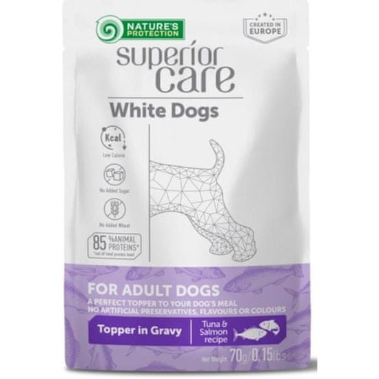 Nature&#39;s Protection Dog kaps. Superior Care White Adult Tuna a Salmon 70 g