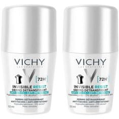 Vichy Súprava guličkových antiperspirantov Invisible Resist 72H (Antiperspirant) 2 x 50 ml