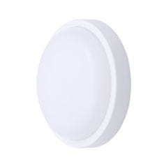 Solight LED vonkajšie prisadené svietidlo 13W/230V/910Lm/4000K/120°/IP54, kruhové biele