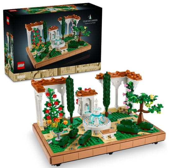 LEGO Icons 10359 Záhrada s fontánou