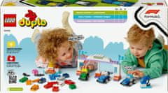 LEGO DUPLO 10445 Pretekárske autá a šoféri tímu F1