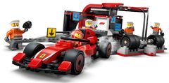 LEGO City 60443 Zastávka v F1 a Pit Crew s autom Ferrari