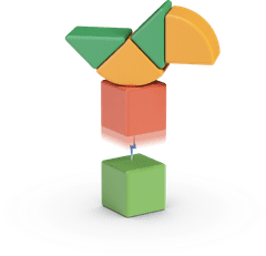 Geomag Magicube Shapes 6 dielikov