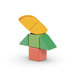 Geomag Magicube Shapes 6 dielikov