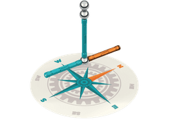 Geomag Mechanics Motion Compass 35 dielikov