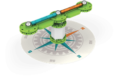 Geomag Mechanics Motion Compass 35 dielikov