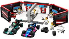 LEGO City 60444 Garáž F1 a autá Mercedes-AMG a Alpine