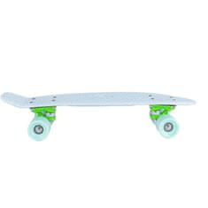 Spokey K838899 CRUISER Pennyboard, svetlo modrý - zelené kolieska (22 x 6 &quot;)