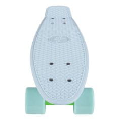 Spokey K838899 CRUISER Pennyboard, svetlo modrý - zelené kolieska (22 x 6 &quot;)