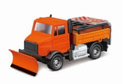 1:43 servisné vozidlá Road Security with Snow Plough and Signal Board