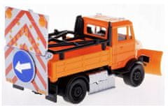 1:43 servisné vozidlá Road Security with Snow Plough and Signal Board