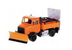 1:43 servisné vozidlá Road Security with Snow Plough and Signal Board