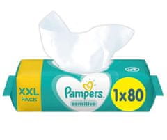 Pampers Sensitive Obrúsky vlhčené 15 Balenie = 1200 ks