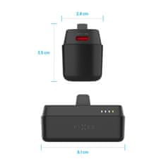 FIXED Powerbanka Zen 5 Plug-in s výstupom PD 20W, 5 000 mAh, čierna (FIXZEN-5PL-BK)