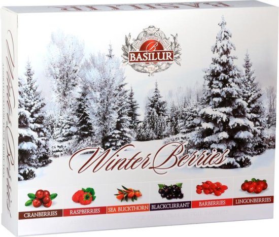 Basilur OVOCNÉ ČAJE WINTER BERRIES ASS PREBAL 60 S