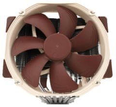 Noctua chladič NH-D15, 4-pin PWM, 1500RPM, 24.6dB, TDP250W, 2x140mm