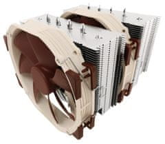 Noctua chladič NH-D15, 4-pin PWM, 1500RPM, 24.6dB, TDP250W, 2x140mm