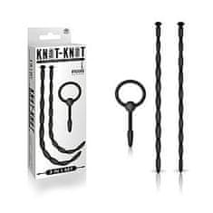 Hidden Desire NMC Knot-Knot Urethral Souding Kit 2 (Black), dilatátory penisu