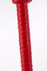 Devil Sticks Devil Sticks Softy Leather Tails Whip (Red), kožený bičík s pokarhaním