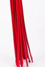 Devil Sticks Devil Sticks Leather Tails Whip (Red), kožený bičík s pokarhaním