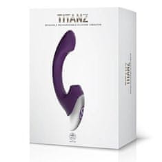 NMC NMC Titanz Double Vibe (Purple), vibrátor na bod G a stimulátor klitorisu