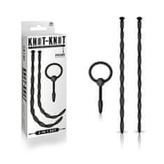 Hidden Desire NMC Knot-Knot Urethral Souding Kit 2 (Black), dilatátory penisu