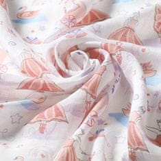 BabyOno Plienky mušelínové Super Soft 3 ks - Peach, 70x70 cm