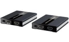 PremiumCord HDMI extender s USB na 60m cez jeden kábel Cat5